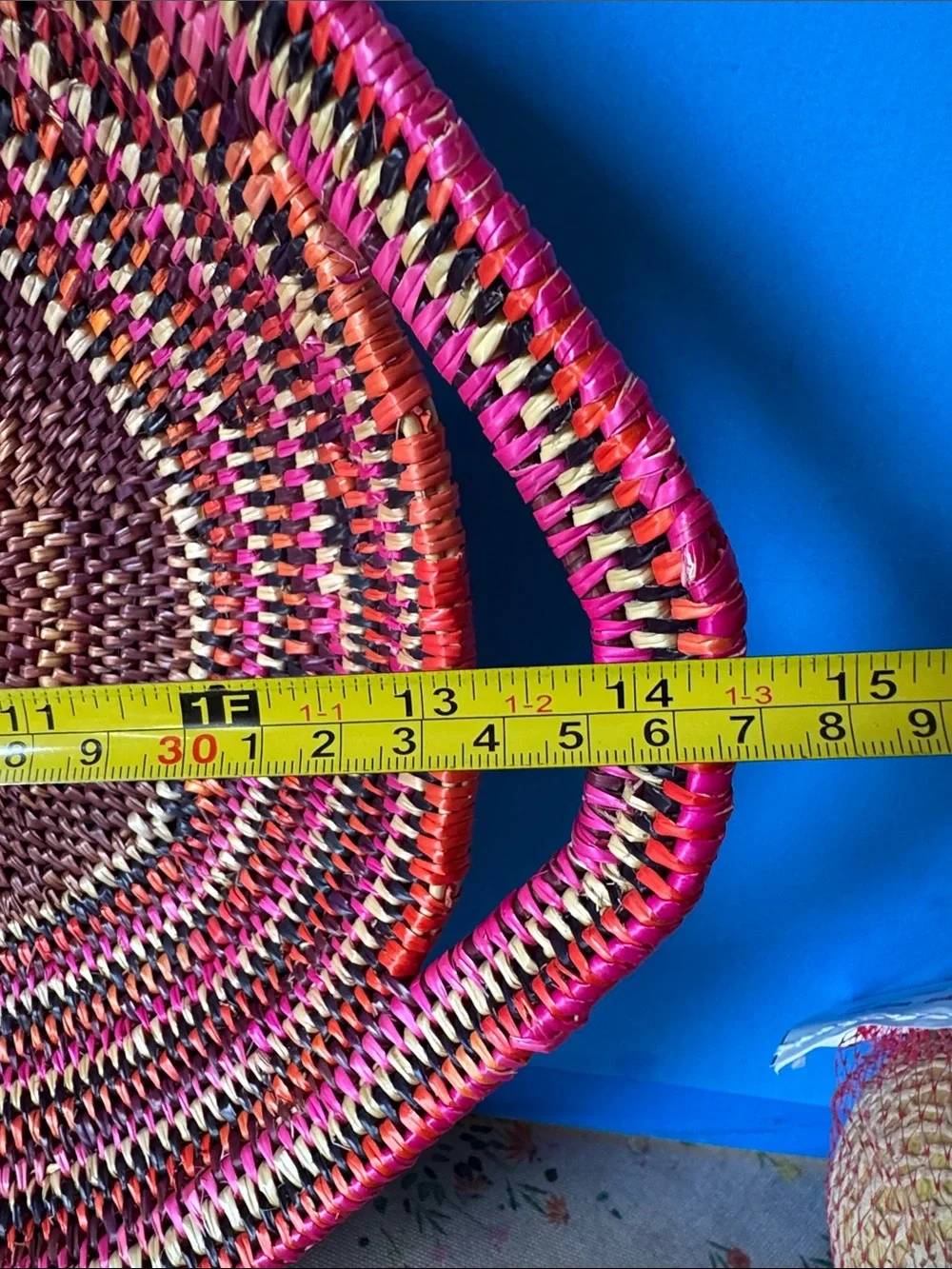 N/A handwoven tray